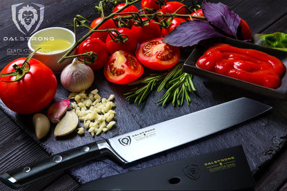 8.5" Kiritsuke Chef Knife - Forged German Steel