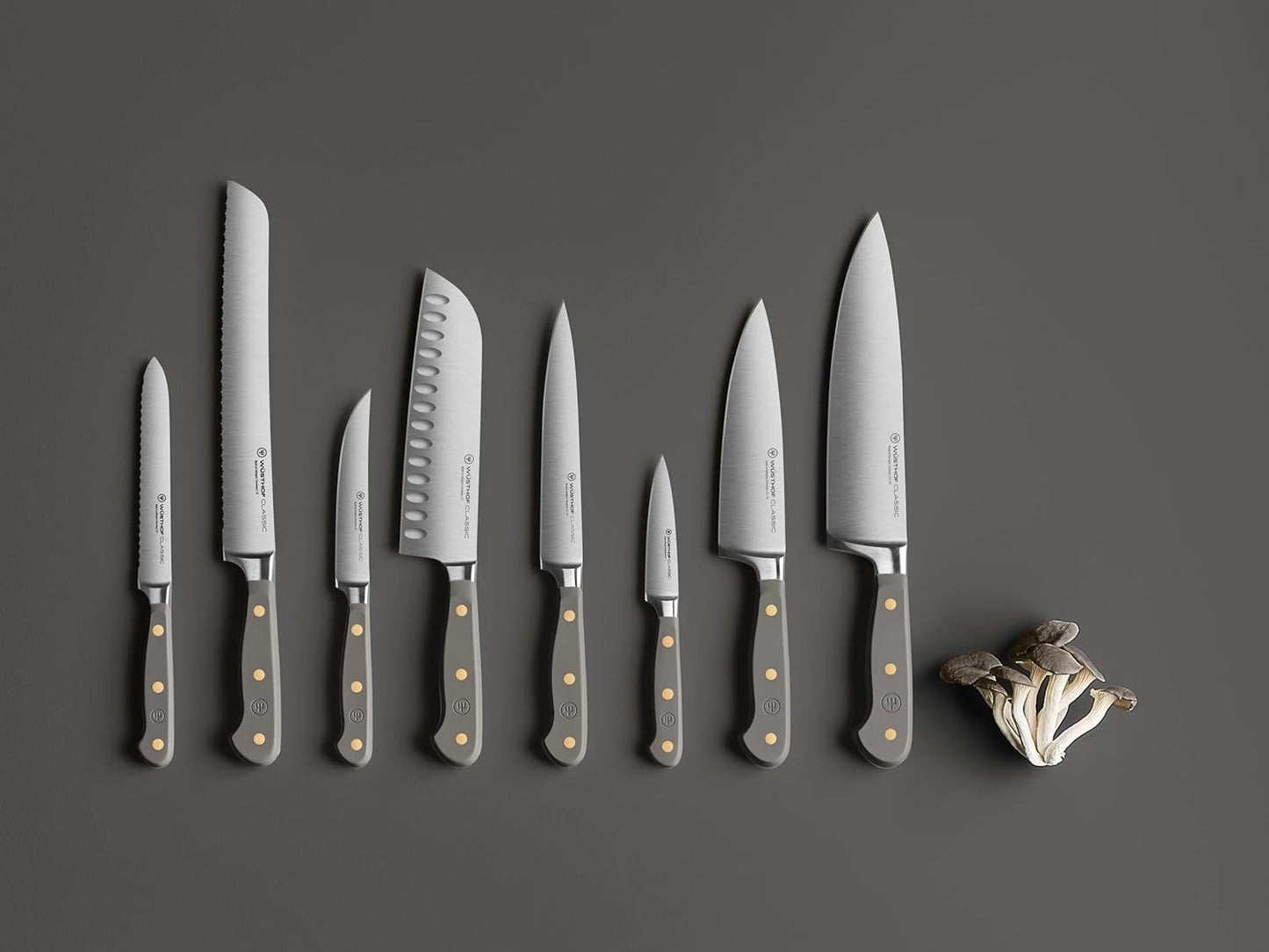 WÜSTHOF Classic Velvet Oyster 3.5" Paring Knife