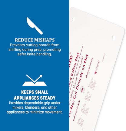 CBM1016 Saf-T-Grip Board-Mate Nonslip Cutting Board Mat, 16" Width x 10" Height (Pack of 1)