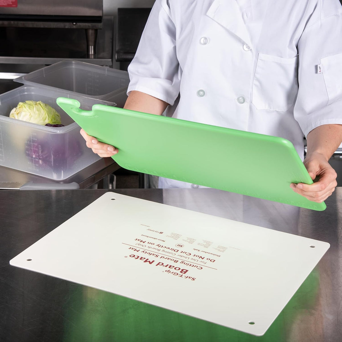 CBM1016 Saf-T-Grip Board-Mate Nonslip Cutting Board Mat, 16" Width x 10" Height (Pack of 1)