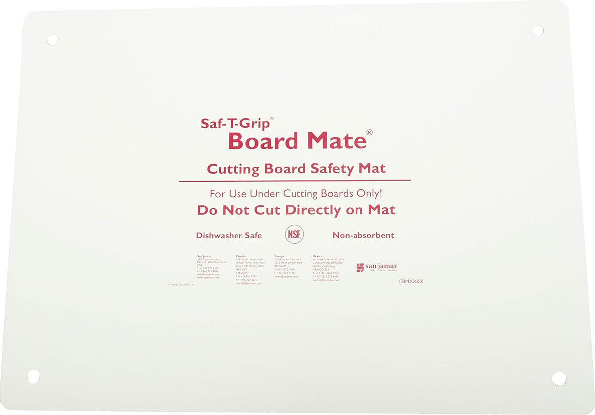 CBM1016 Saf-T-Grip Board-Mate Nonslip Cutting Board Mat, 16" Width x 10" Height (Pack of 1)