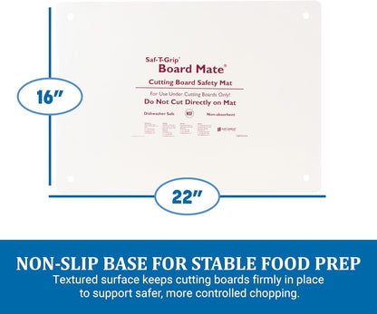 CBM1016 Saf-T-Grip Board-Mate Nonslip Cutting Board Mat, 16" Width x 10" Height (Pack of 1)