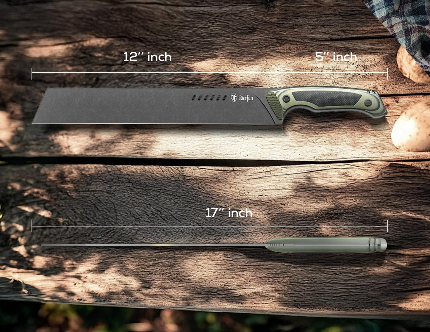 Kitchen Utility Knife, 5.5 Inch Chef Knife, Ergonomic G10 Handle | Ultra Sharp Blade, Rust-Resistant Stainless Steel, Full-Tang, Multipurpose Paring Knife for Fruit and Vegetable Cutting