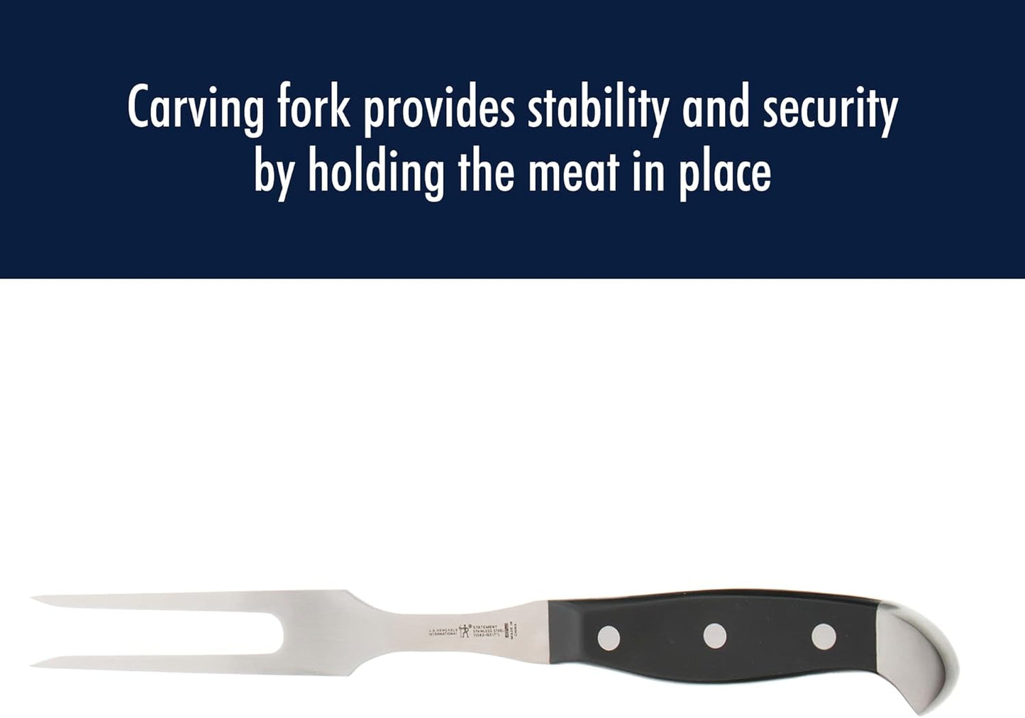 Statement Razor-Sharp 2-pc Carving Set, German Engineered Informed by 100+ Years of Mastery