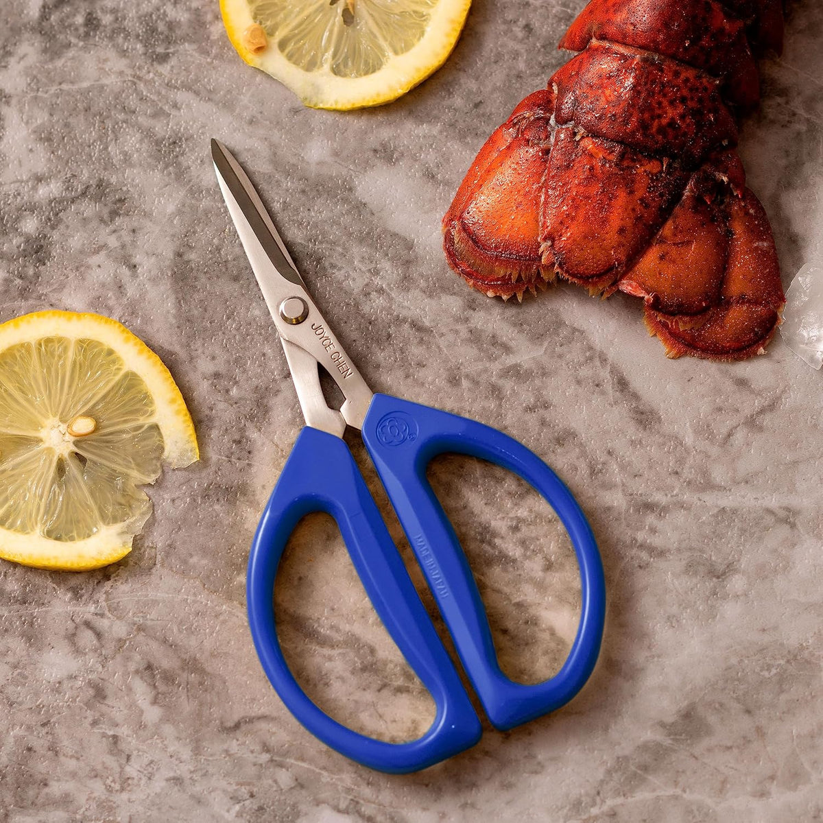 Original Unlimited Kitchen Scissors All Purpose Kitchen Shears With Comfortable Handles, Red