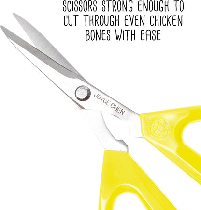 Original Unlimited Kitchen Scissors All Purpose Kitchen Shears With Comfortable Handles, Red