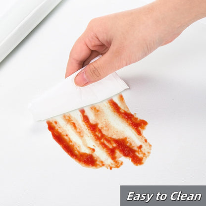 15.7 In x 8 FT Silicone Baking Mat Roll, Non-Stick Pastry Mat, Cut to Any Size, Heat Resistant Food Grade Silicone Dough Rolling Mat, Reusable Air Fryer Liner for Pie Crust, Pizza Cookies