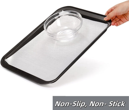 15.7 In x 8 FT Silicone Baking Mat Roll, Non-Stick Pastry Mat, Cut to Any Size, Heat Resistant Food Grade Silicone Dough Rolling Mat, Reusable Air Fryer Liner for Pie Crust, Pizza Cookies