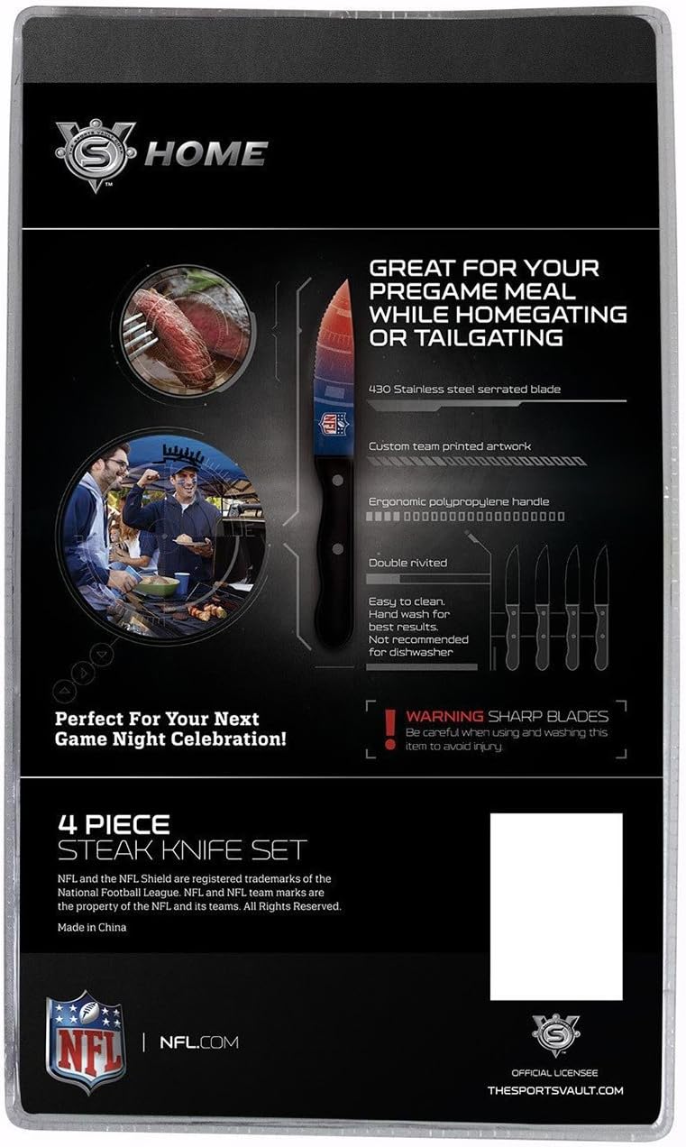 NFL unisex Steak Knives