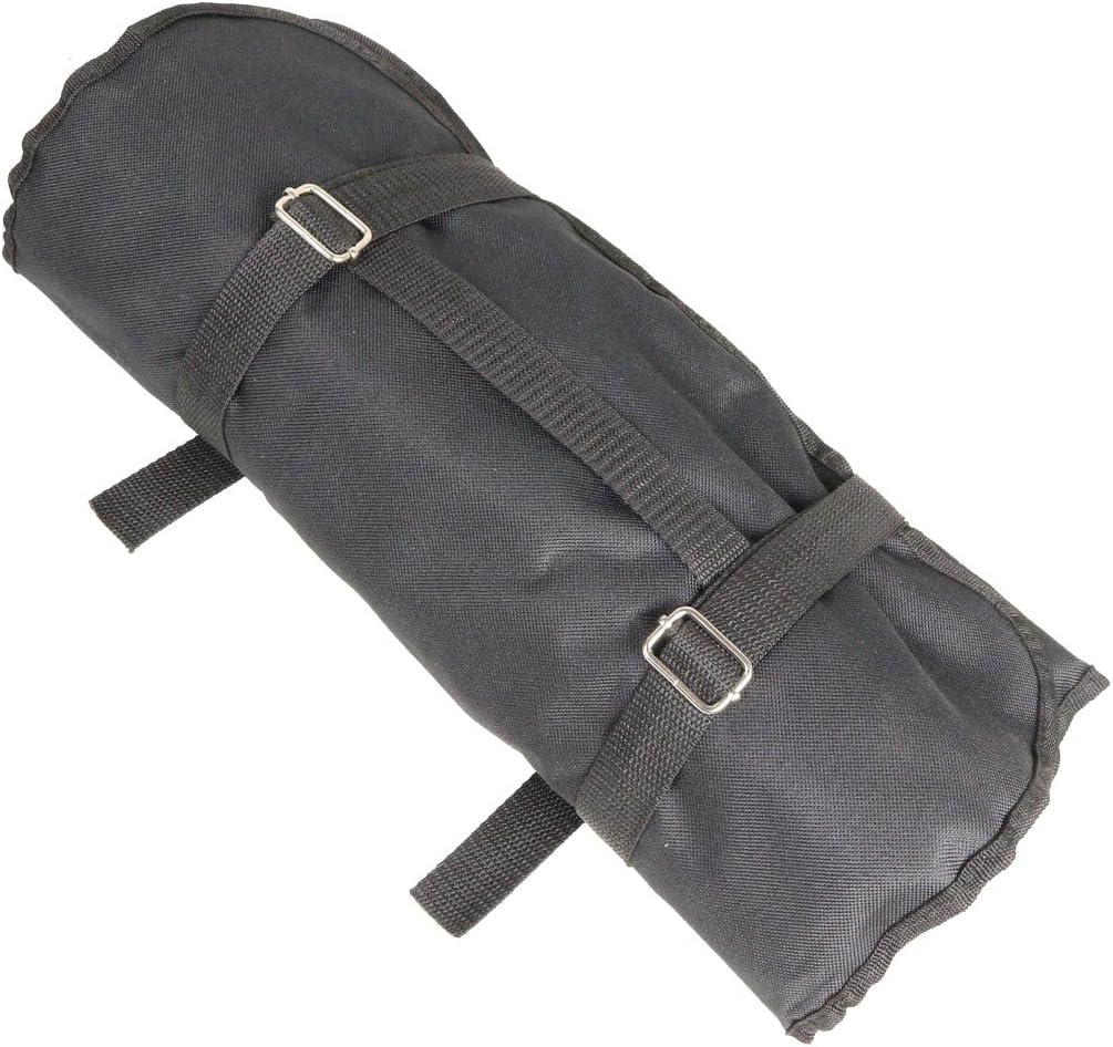34" Knife Holder Mesh Pockets Canvas Knives Roll Storage Bag 36pc Max