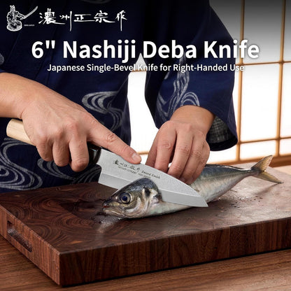 6.7 Inch Santoku Knife, Made in Japan, Ultra Sharp AUS-8 High Carbon Stainless Steel Japanese Chef Knife with Ergonomic Sakura Handle, Kitchen Knife Gifts for Women Men