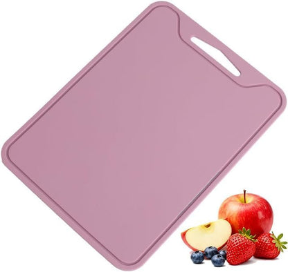 Silicone Cutting Board,8.6 * 11.8in BPA Free Flexible Kitchen Chopping Board for Meat, Vegetables and Fruit,Dishwasher Safe (Yellow)