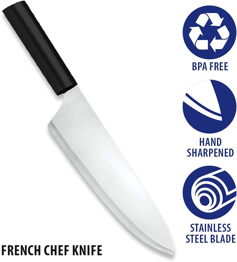 French Chef Knife (W231), Black