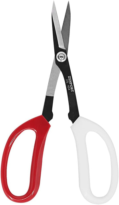 ZS104 Deluxe Scissors, 8 inches long, Horticulture & Craft Scissors with Durable Carbon Steel Blades, Precision Cutting of Plants, Garden, Fruit, and Craft Materials