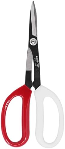 ZS104 Deluxe Scissors, 8 inches long, Horticulture & Craft Scissors with Durable Carbon Steel Blades, Precision Cutting of Plants, Garden, Fruit, and Craft Materials