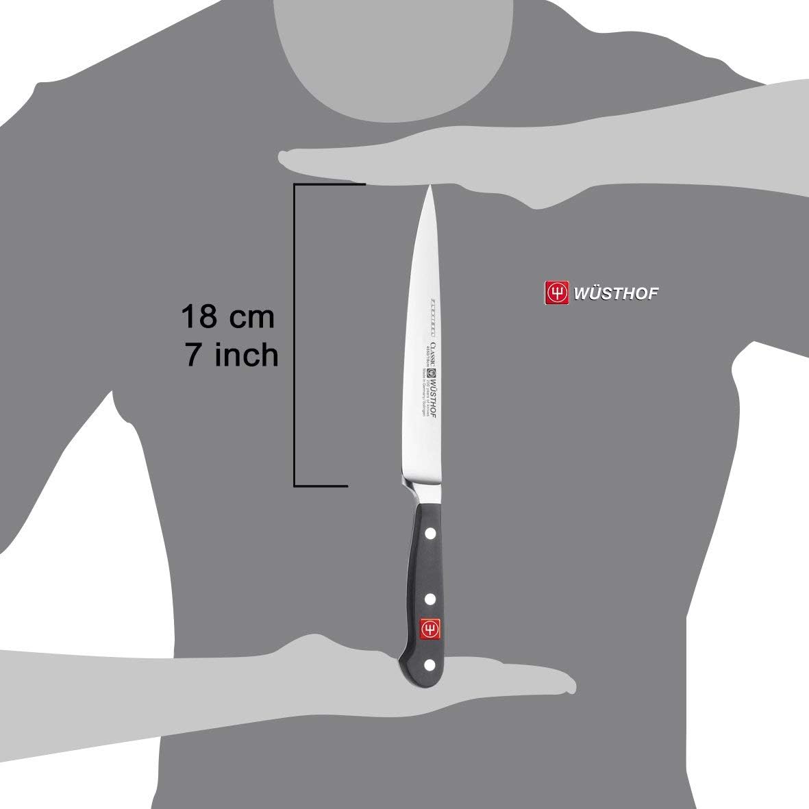 WÜSTHOF Classic 7" Fillet Knife, Black