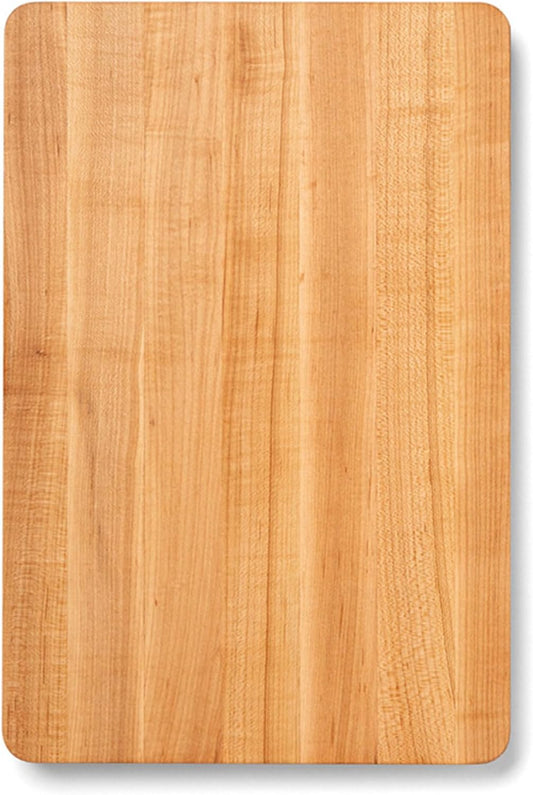 Chop-N-Slice Series Rectangular Maple Cutting Board | 16 x 10 x 1, 4.5 lb – Reversible Edge-Grain Butcher Block, Made in the USA