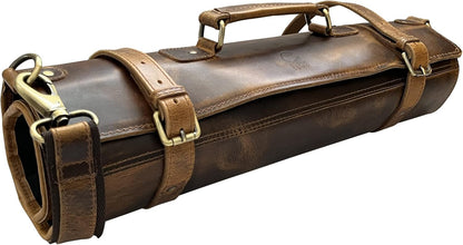 Genuine Leather Chef Knife Roll All Purpose Chef Roll
