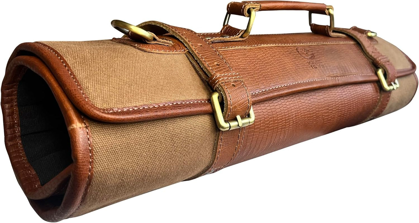 Genuine Leather Chef Knife Roll All Purpose Chef Roll