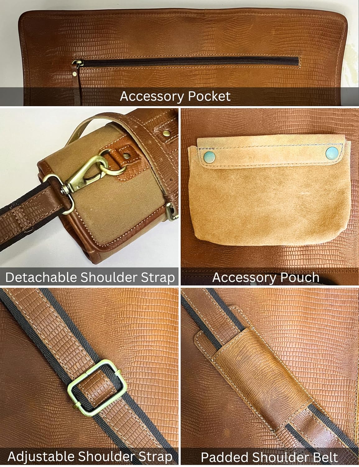 Genuine Leather Chef Knife Roll All Purpose Chef Roll