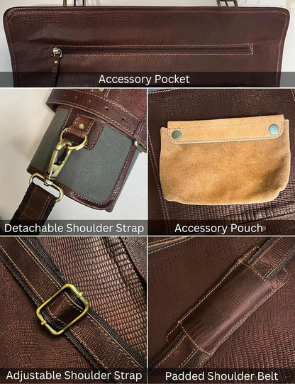 Genuine Leather Chef Knife Roll All Purpose Chef Roll