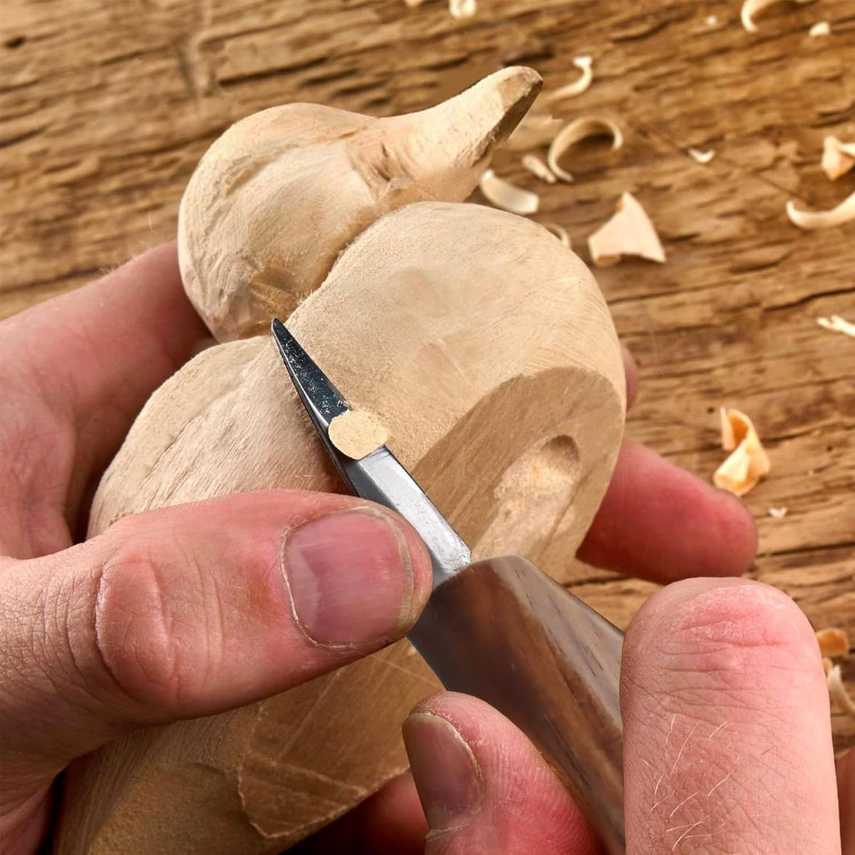 Tekchic Wood Carving Kit Deluxe-Whittling Knife, Wood Carving Knife Set