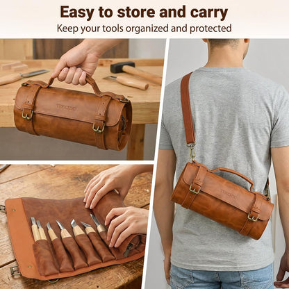 Tekchic Wood Carving Kit Deluxe-Whittling Knife, Wood Carving Knife Set