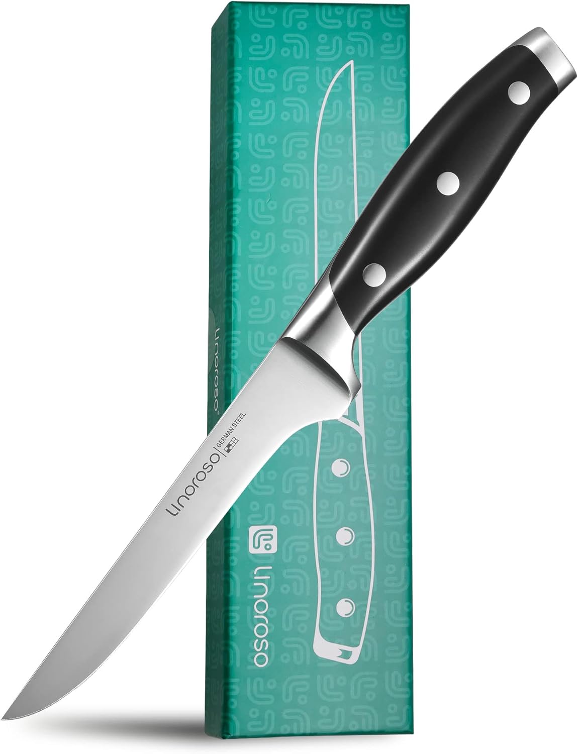 3.5 Inch Paring Knife, Sharp Forged German Stainless Steel Kitchen Knife, Full Tang Small Fruit Knife with Ergonomic Handle, Premium Classic Series with Elegant Gift Box