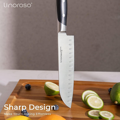 3.5 Inch Paring Knife, Sharp Forged German Stainless Steel Kitchen Knife, Full Tang Small Fruit Knife with Ergonomic Handle, Premium Classic Series with Elegant Gift Box