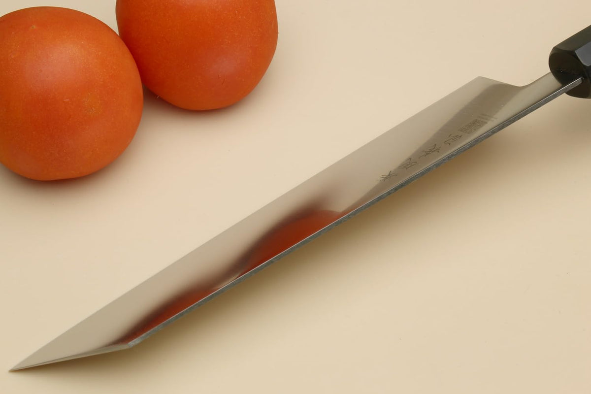 Yoshihiro AUS10 Ice Hardened Stainless Steel Kiritsuke Japanese Chef Knife Rosewood Handle (Blade Length 8.25'' (210mm))