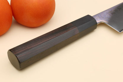 Yoshihiro AUS10 Ice Hardened Stainless Steel Kiritsuke Japanese Chef Knife Rosewood Handle (Blade Length 8.25'' (210mm))