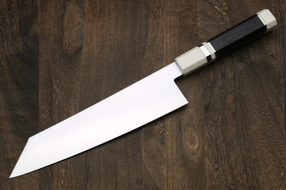 Yoshihiro AUS10 Ice Hardened Stainless Steel Kiritsuke Japanese Chef Knife Rosewood Handle (Blade Length 8.25'' (210mm))