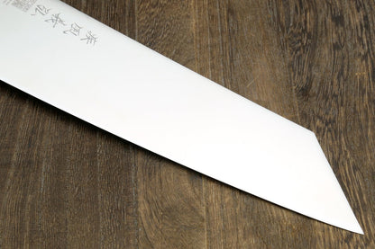Yoshihiro AUS10 Ice Hardened Stainless Steel Kiritsuke Japanese Chef Knife Rosewood Handle (Blade Length 8.25'' (210mm))