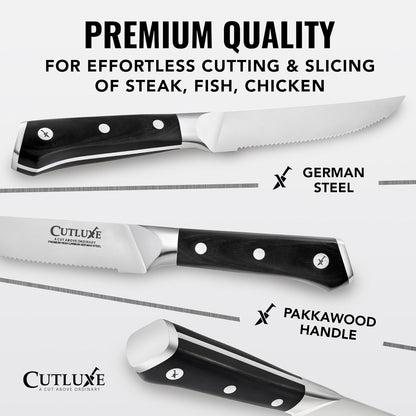 Santoku Knife, 5" Japanese Meat & Vegetable Knife for Chopping