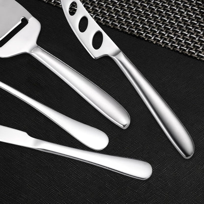 Copper Cheese Knives Set 7 Pieces Stainless Steel Kitchenware Utensils Gadgets 7 Pieces Cheese Knife,Cheese Spreader,Cheese Forks,Cheese Slicer,Cheese Cutter,Butter Knife