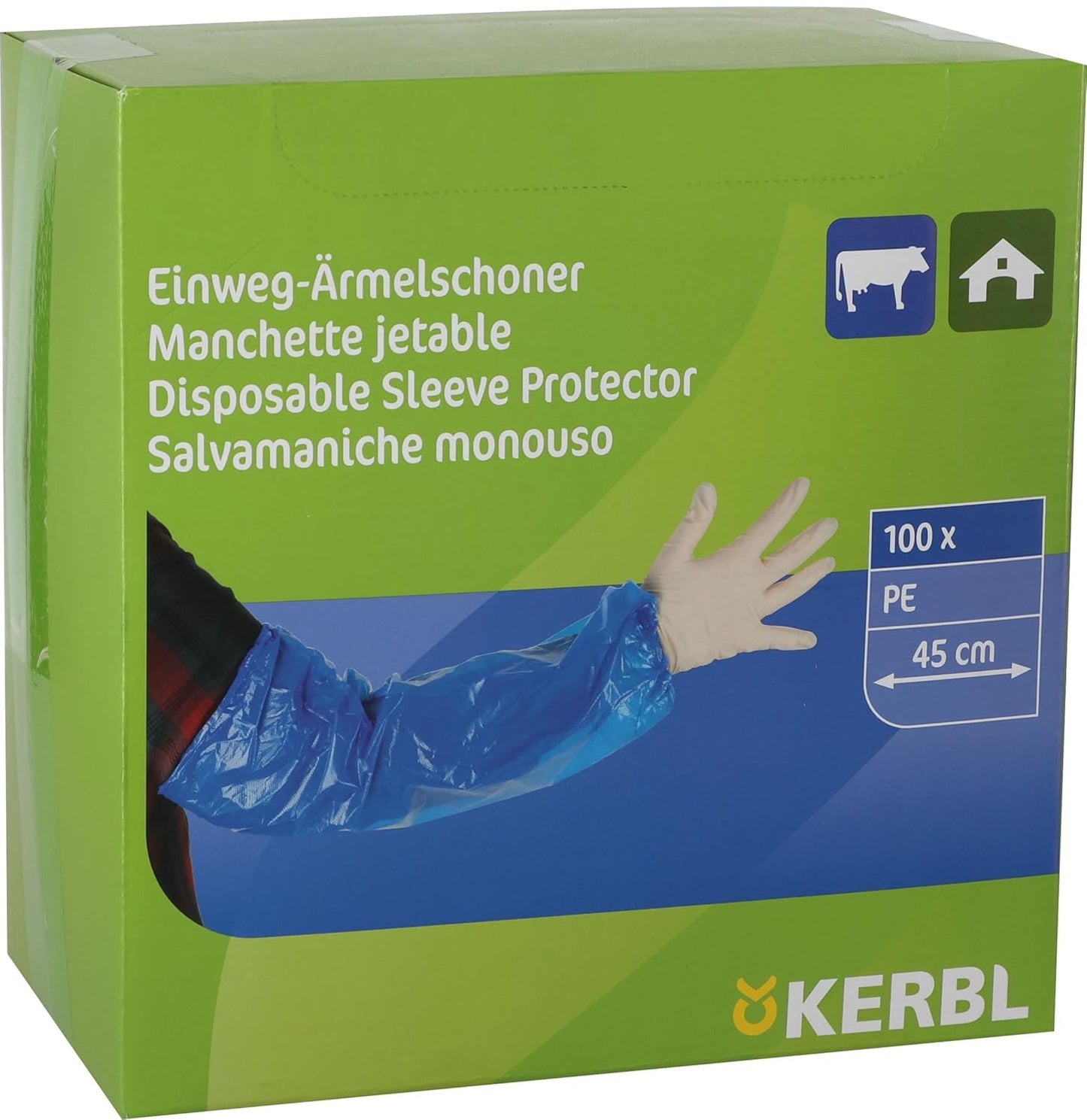 Disposable Hand Protectors L. 45 cm Bag of 100 Pieces
