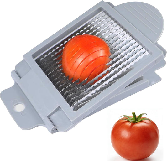 Tomato Slicer Manual | Stainless Steel, Mushroom, Avocado, Ham and Egg Cutter, Home Use