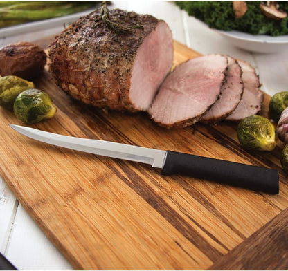 Carving Gift Set (S13), Silver Handle | 2-Piece Carving Set , Stainless Steel Blade, Silver Cast Aluminum Handle
