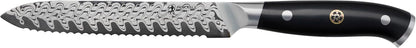 Compass Damascus 5-inch Serrated Utility Knife