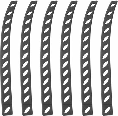 50Pcs Blade Edge Guard 8.46" x 0.79" x 0.17" Plastic Anti-scratch Knife Guards Blade Edge Protector for Kitchen Knife Protection Sleeves Cover, Black