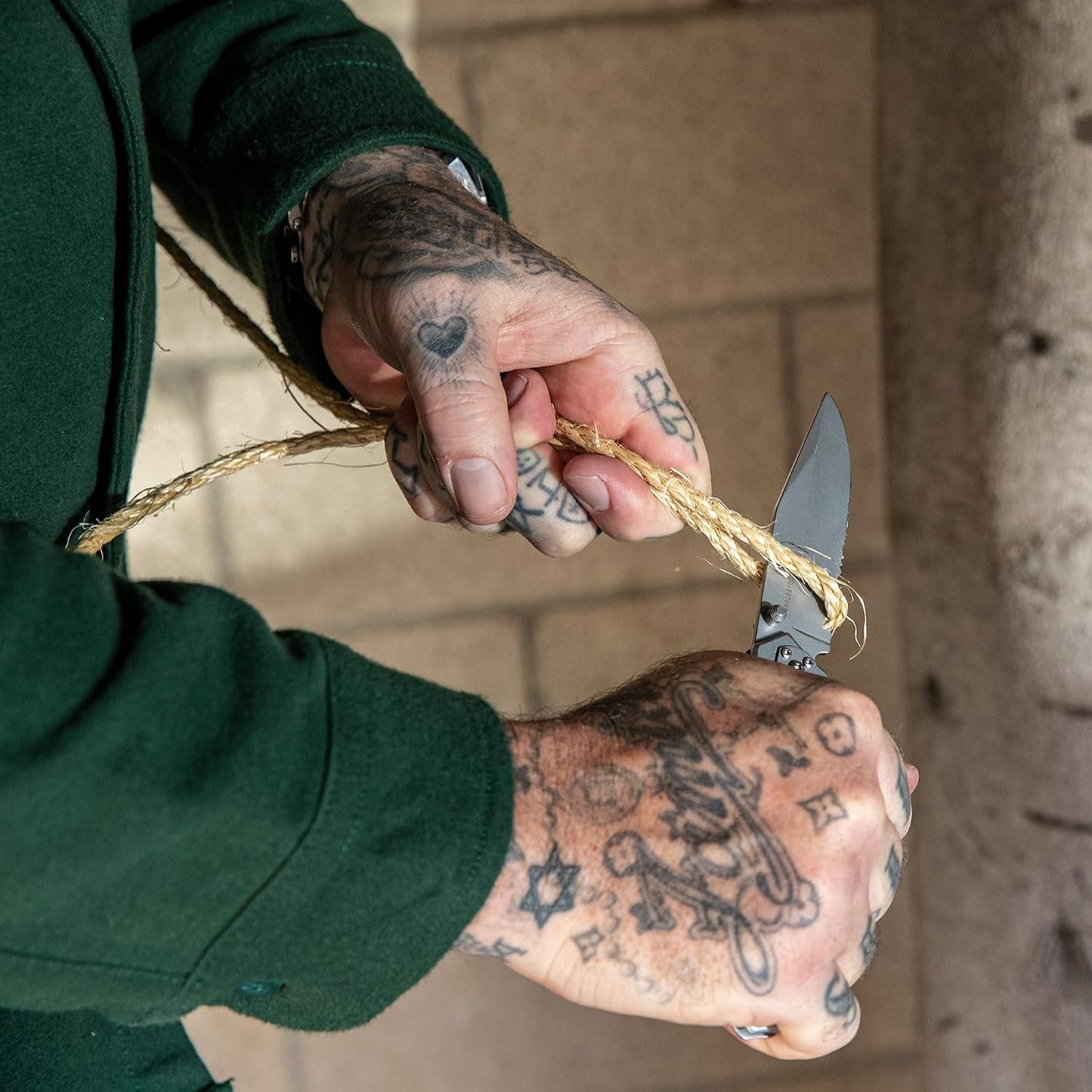 Gear Paraframe Mini Pocket Knife, 2.2" Fine Edge Small EDC Folding Knife with Safety Lock for Everyday Carry, Gifts for Men, Stainless Steel | Stainless steel, EDC knife, safety lock, lightweight open-frame design, everyday carry, gifts for men