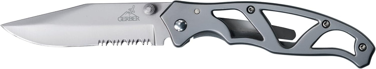 Gear Paraframe Mini Pocket Knife, 2.2" Fine Edge Small EDC Folding Knife with Safety Lock for Everyday Carry, Gifts for Men, Stainless Steel | Stainless steel, EDC knife, safety lock, lightweight open-frame design, everyday carry, gifts for men
