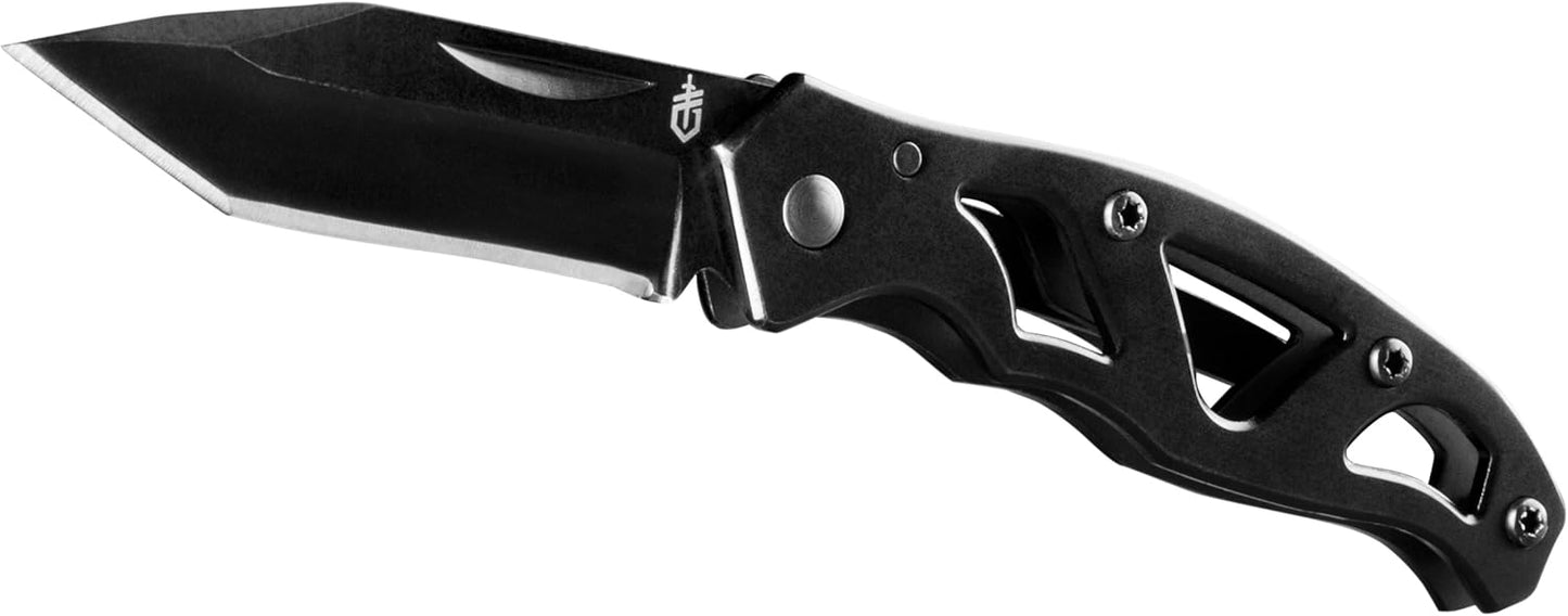 Gear Paraframe Mini Pocket Knife, 2.2" Fine Edge Small EDC Folding Knife with Safety Lock for Everyday Carry, Gifts for Men, Stainless Steel | Stainless steel, EDC knife, safety lock, lightweight open-frame design, everyday carry, gifts for men