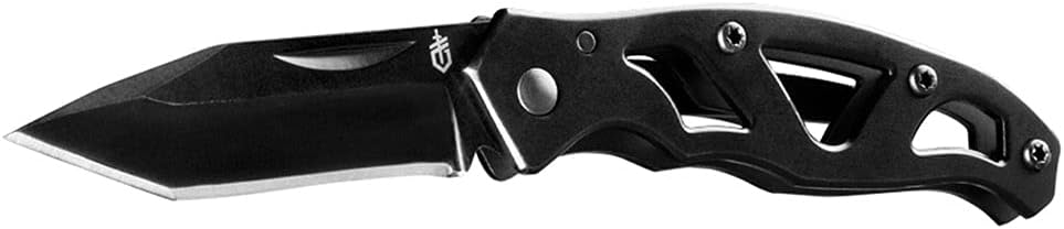Gear Paraframe Mini Pocket Knife, 2.2" Fine Edge Small EDC Folding Knife with Safety Lock for Everyday Carry, Gifts for Men, Stainless Steel | Stainless steel, EDC knife, safety lock, lightweight open-frame design, everyday carry, gifts for men