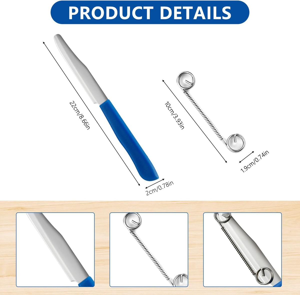 Quick Slicing Knife, New 3 in 1 Multifunctional Fruit Peeling Knife with Removable Spring, Kitchen Household Sharp Stainless Steel Fruit and Vegetable Fruit Slicing Knife (2pcs)