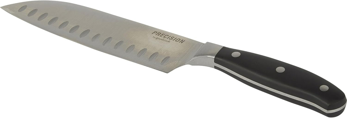 Precision Santoku Knife, 7-Inch, Black
