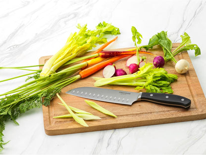 Precision Santoku Knife, 7-Inch, Black
