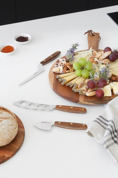 Deba Knife 7 Inch Stainless Steel. Japanese Kitchen Knife for Fish, Meat and Vegetables. Ovengkol Wood Handle 100% natural FSC and 170mm Blade. Series Nordika. Color Brown.