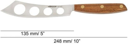 Deba Knife 7 Inch Stainless Steel. Japanese Kitchen Knife for Fish, Meat and Vegetables. Ovengkol Wood Handle 100% natural FSC and 170mm Blade. Series Nordika. Color Brown.