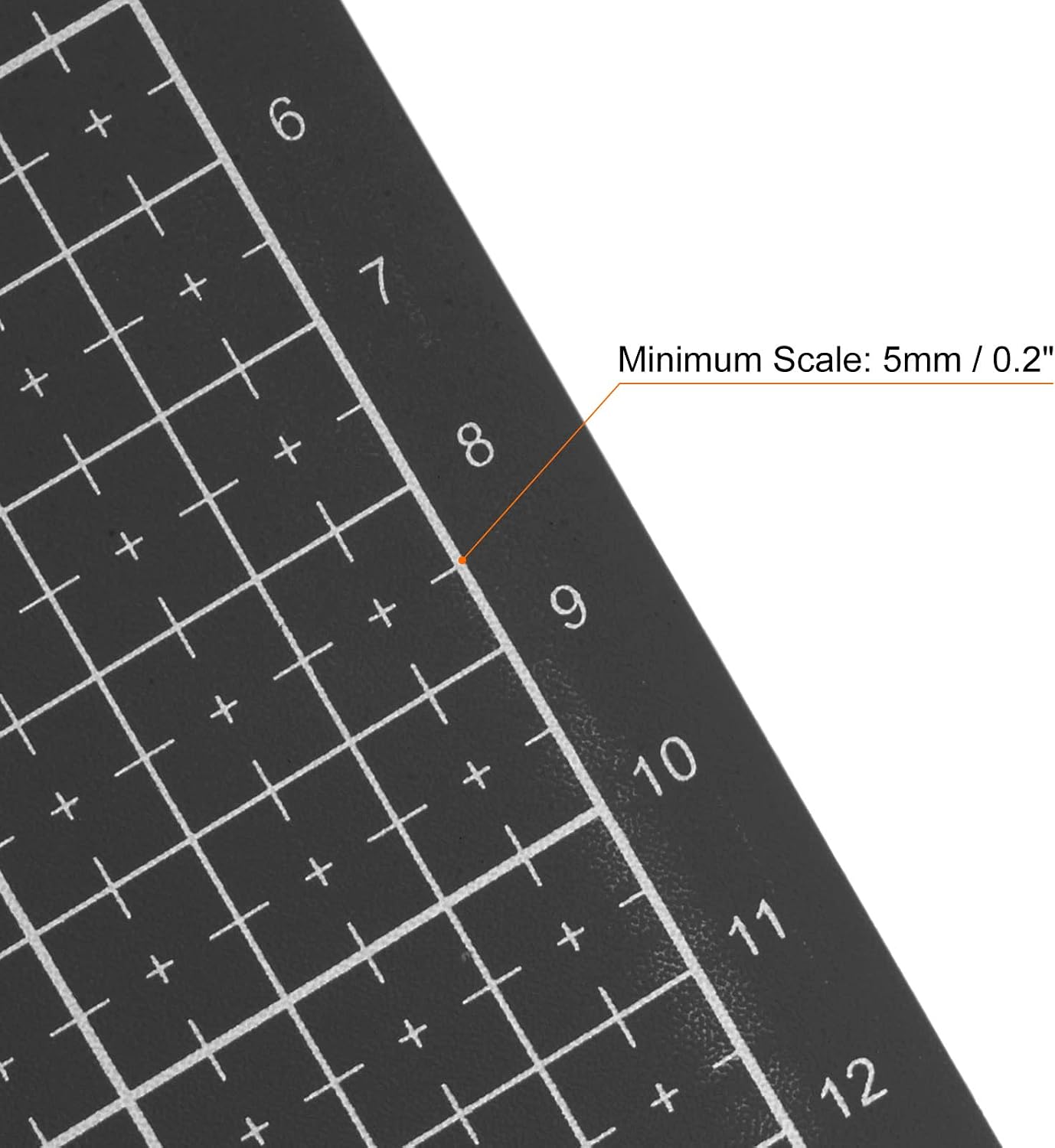 A5 Self-Healing Cutting Mat 9"x6" Craft Cutting Board for DIY Art Work Sewing Cutting, Black